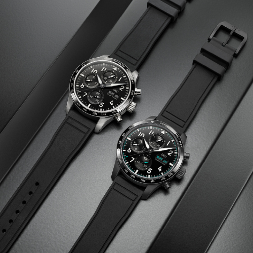 Both IWC Pilot's Performance Chronograph watches 