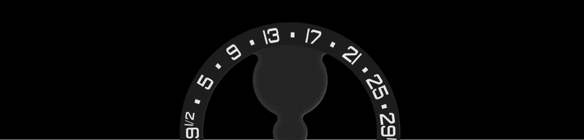 close up of moonphase sub dial 