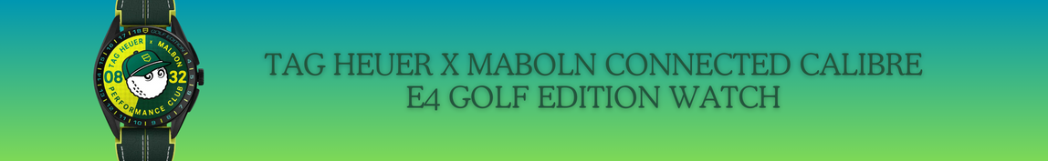 TAG Heuer X Malbon Golf Edition Watch  banner 