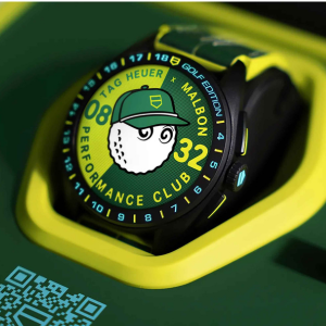 Packaging of TAG Heuer X Malbon Golf Edition Watch 