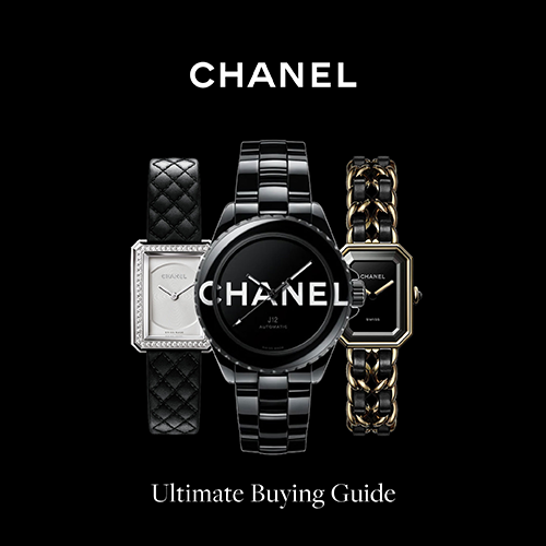 Watches with text "Ultimate Guide Chanel Watches