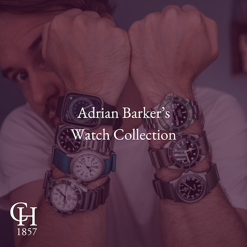 Delving Into Adrian Barker's Watch Collection