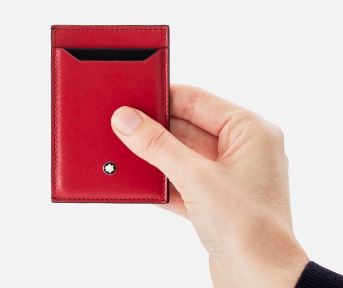 Montblanc Meisterstuck Pocket Red Card Holder