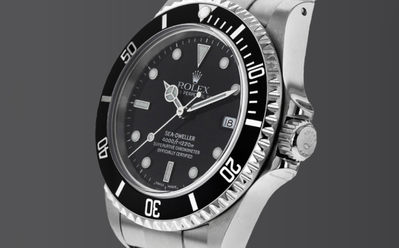 Image of a Rolex watch.