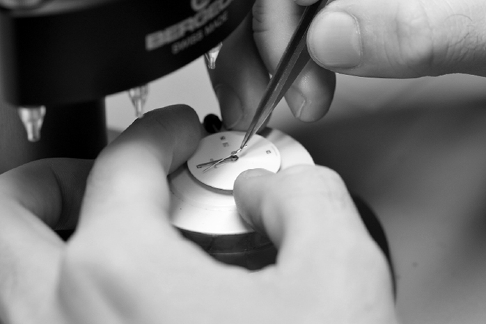 Movement Exchanges (image: watch dials being repaired)