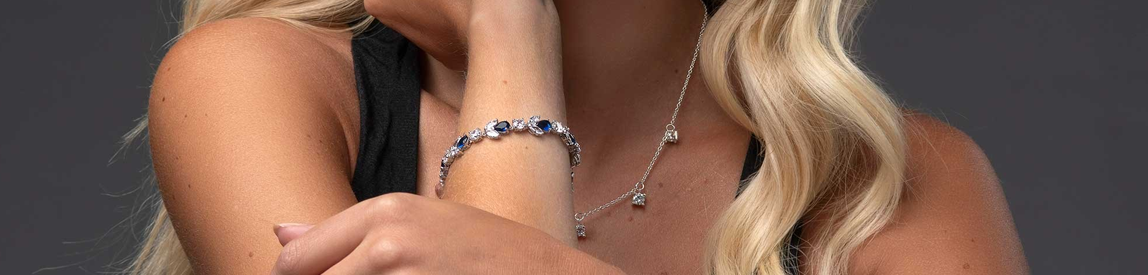 Sterling silver chain link bracelet