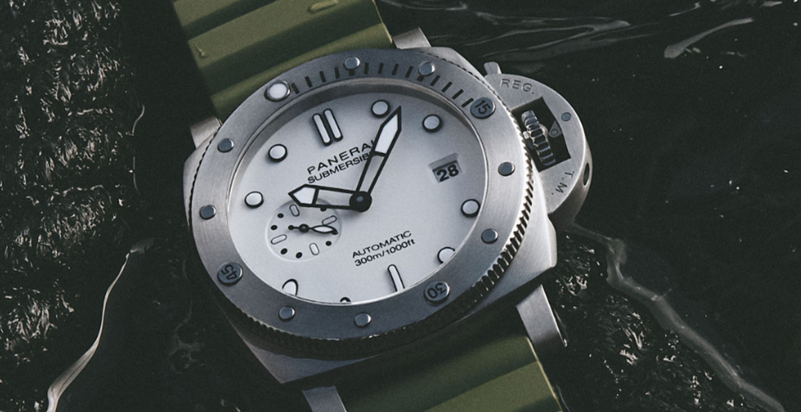 panerai submersible quaranta quattro bianco