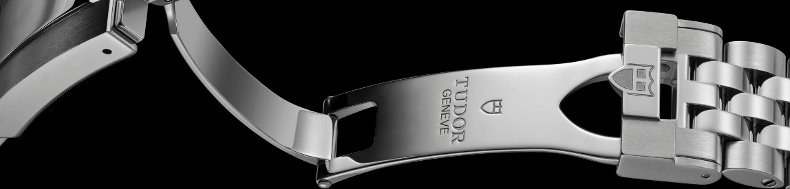stainless steel tudor 5-link bracelet