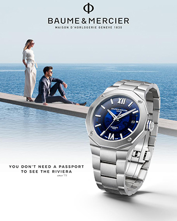Baume & Mercier - You don't need a passport to see the Riviera